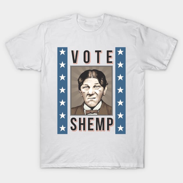 Shemp for President T-Shirt by ranxerox79